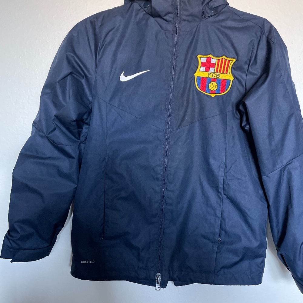 Rain Jacket by Nike FC Barcelona